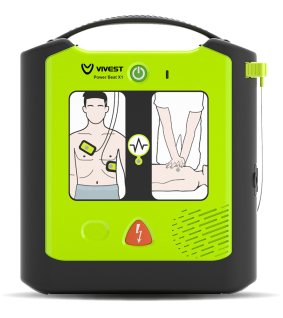 ViVest PowerBeat X1 AED Defibrillator